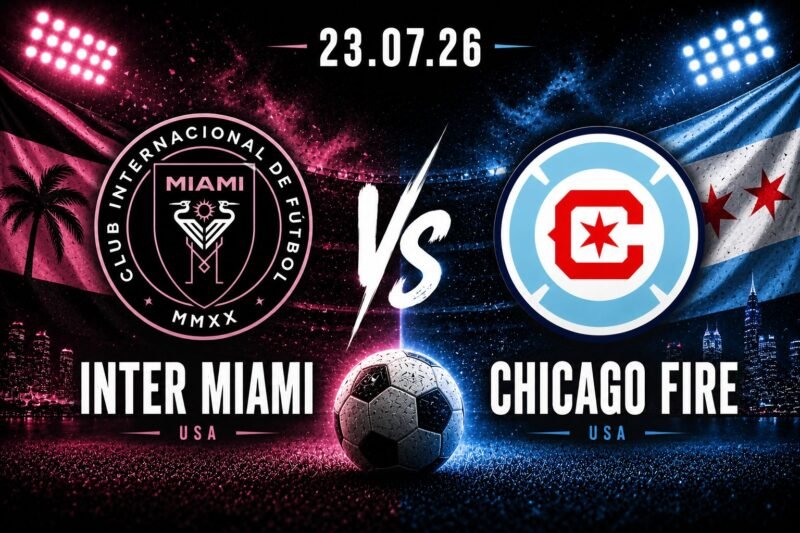 Inter Miami vs Chicago Fire 23.07.26