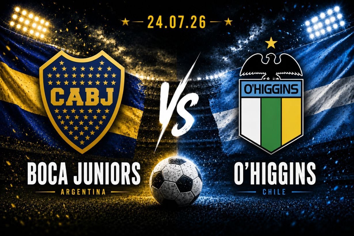 Boca Juniors vs O'Higgins 24.07.26
