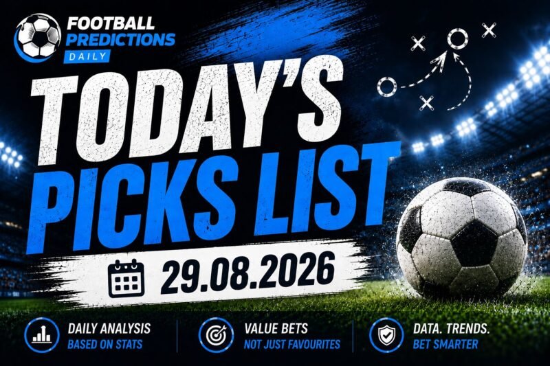Today’s Picks List – 29.08.2026