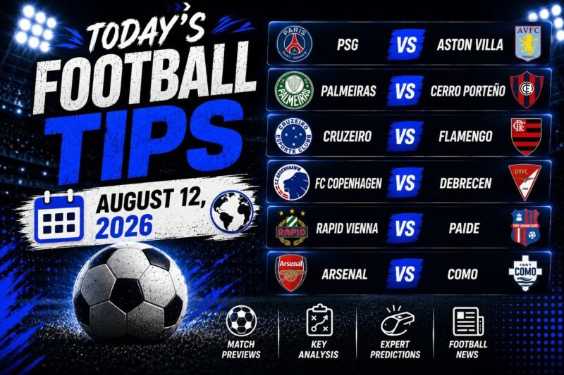 Daily Football Picks – Wednesday, August 12, 2026