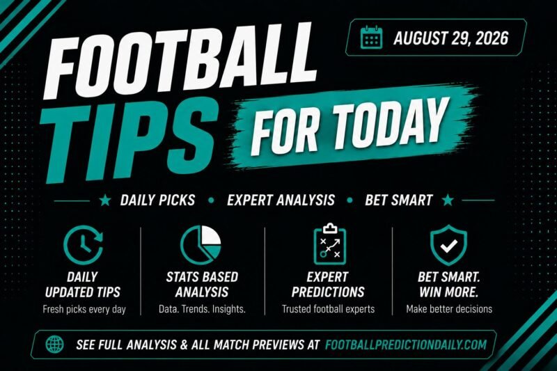 Saturday’s Football Tips – Premier League Matchday 2 – 29 August 2026