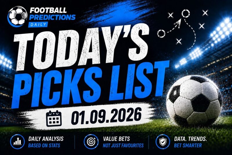 Today’s Picks List – 01.09.2026